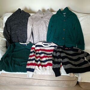 EUC 6 Boy’s Preppy Sweaters